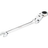 VIGOR Ráčnový očko-plochý klíč s dvojitým kloubem ∙ V6752-8 ∙ Vnější dvojitý šestihran profil, Profil vnější šestihran ∙ Velikost 8 mm