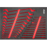 VIGOR Vložka z měkké pěny ∙ prázdná ∙ V6808-L ∙ d x š x v: 563 mm x 393 mm x 35 mm