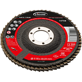 VIGOR Sada vějířových kotoučů ∙ 115 mm ∙ K-80 ∙ V6810-115K80 ∙ 10-dílný ∙ Počet ks nářadí: 10