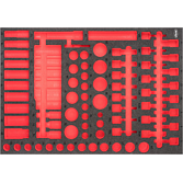 VIGOR Vložka z měkké pěny ∙ prázdná ∙ V6811-L ∙ d x š x v: 563 mm x 393 mm x 35 mm