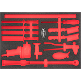 VIGOR Vložka z měkké pěny ∙ prázdná ∙ V6812-L ∙ d x š x v: 563 mm x 393 mm x 35 mm