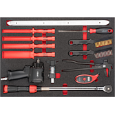 VIGOR Sada nářadí na kola / pneumatiky ∙ V6812 ∙ 13-dílný ∙ Počet ks nářadí: 13