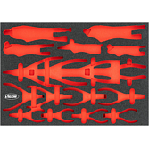 VIGOR Vložka z měkké pěny ∙ prázdná ∙ V6816N-L ∙ d x š x v: 563 mm x 393 mm x 35 mm