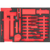 VIGOR Vložka z měkké pěny ∙ prázdná ∙ V6817-L ∙ d x š x v: 563 mm x 393 mm x 35 mm