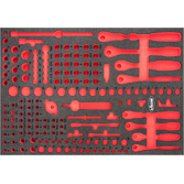 VIGOR Vložka z měkké pěny ∙ prázdná ∙ V6821-L ∙ d x š x v: 563 mm x 393 mm x 35 mm