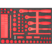 VIGOR Vložka z měkké pěny ∙ prázdná ∙ V6822-L ∙ d x š x v: 563 mm x 393 mm x 35 mm