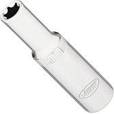 VIGOR T nástrčná hlavice ∙ dlouhá ∙ V7014-10 ∙ 3/8 palce (10 mm) čtyřhran dutý ∙ Vnější profil TORX® ∙ Velikost E10