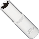 VIGOR T nástrčná hlavice ∙ dlouhá ∙ V7014-18 ∙ 1/2 palce (12,5 mm) čtyřhran dutý ∙ Vnější profil TORX® ∙ Velikost E18