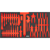 VIGOR Vložka z měkké pěny ∙ prázdná ∙ V7015N-L ∙ d x š x v: 750 mm x 393 mm x 35 mm