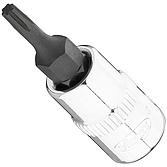 VIGOR T+ nástrčná hlavice ∙ V7037-IP10 ∙ 1/4 palce (6,3 mm) čtyřhran dutý ∙ Vnitřní profil TORX® plus ∙ Velikost T10+