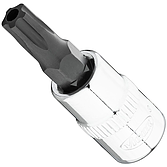 VIGOR T+ nástrčná hlavice ∙ V7037-IPR30 ∙ 1/4 palce (6,3 mm) čtyřhran dutý ∙ Vnitřní profil s 5 zaoblenými bočnicemi, s vyvrtaným čelním otvorem (podobné TORX®) ∙ Velikost T30+H