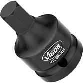 VIGOR R&aacute;zov&yacute; utahov&aacute;k n&aacute;strčn&aacute; hlavice ∙ V7212N-H14 ∙ 3/4 palce (20 mm) čtyřhran dut&yacute; ∙ Profil vněj&scaron;&iacute; &scaron;estihran, Profil vněj&scaron;&iacute; dvojit&yacute; &scaron;estihran ∙ Velikost 14 mm