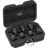 VIGOR Sada nástrčných klíčů pro rázový a strojový utahovák ∙ V7212N ∙ 3/4 palce (20 mm) čtyřhran dutý ∙ Profil vnější šestihran, Vnější dvojitý šestihran profil ∙ 7-dílný ∙ Počet ks nářadí: 7