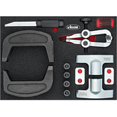 VIGOR Rozšiřující sada pro vozidla dodávek ∙ V7261 ∙ 5-dílný ∙ Počet ks nářadí: 5