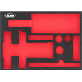 VIGOR Vložka z měkké pěny ∙ prázdná ∙ V7265-L ∙ d x š x v: 393 mm x 282 mm x 35 mm