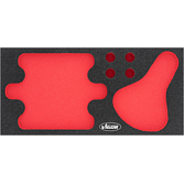 VIGOR Vložka z měkké pěny ∙ prázdná ∙ V7267-L ∙ d x š x v: 393 mm x 282 mm x 35 mm