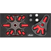 VIGOR Rozšiřující sada ∙ stahování nábojů / ložisek kol ∙ V7267 ∙ 2-dílný ∙ Počet ks nářadí: 2