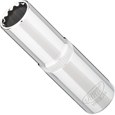 VIGOR Nástrčná hlavice dvojitý šestihran ∙ dlouhá ∙ V7512L-14 ∙ 1/2 palce (12,5 mm) čtyřhran dutý ∙ Vnější dvojitý šestihran profil ∙ Velikost 14 mm