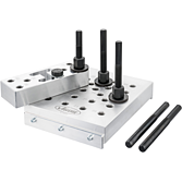 VIGOR Univerzální lisovací podložka ∙ V7525 ∙ 17-dílný ∙ Počet ks nářadí: 17