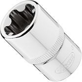 VIGOR E+ nástrčná hlavice ∙ V7920-EPR20 ∙ 1/2 palce (12,5 mm) čtyřhran dutý ∙ Vnější profil s 5 zaoblenými bočnicemi (podobné TORX®) ∙ Velikost E20+