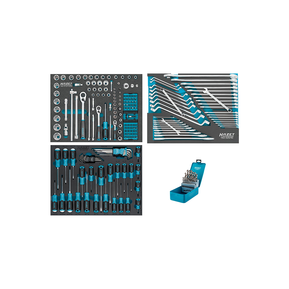 HAZET Sortiment nářadí 0-179N/228 ∙ 228-dílný