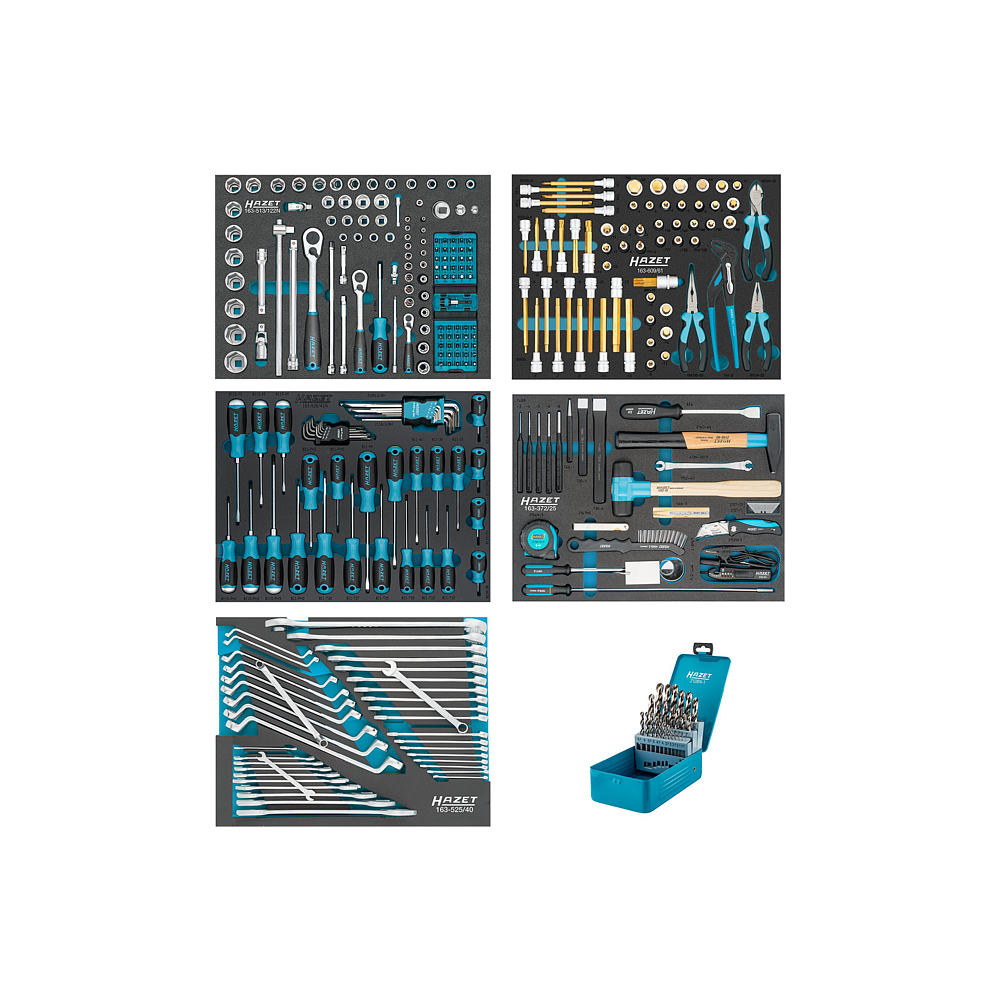 HAZET Sortiment nářadí 0-179N/314 ∙ 314-dílný