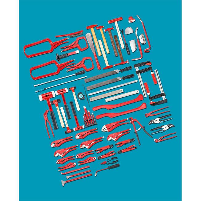 HAZET Sortiment nářadí 0-179NX/65ALU ∙ 65-dílný