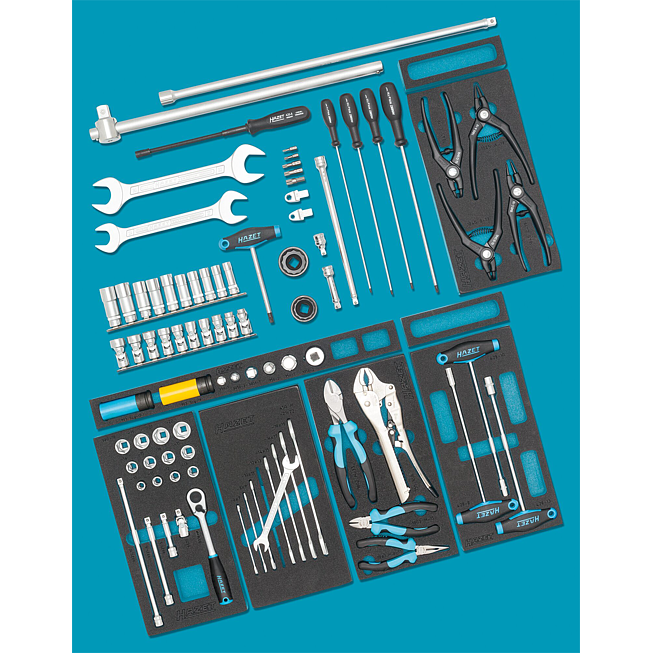HAZET Doplňkový sortiment pro AUDI 0-2500-163/86 ∙ 86-dílný