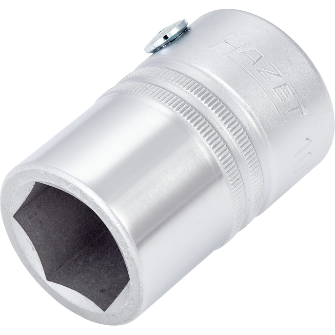 HAZET Nástrčná hlavice 1000-22 ∙ 3/4 palce (20 mm) čtyřhran dutý ∙ Profil vnější šestihran ∙ Velikost 22 mm