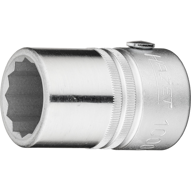 HAZET Nástrčná hlavice 1000AZ-7/8 ∙ 3/4 palce (20 mm) čtyřhran dutý ∙ Profil vnější dvojitý šestihran ∙ Velikost 7/8″