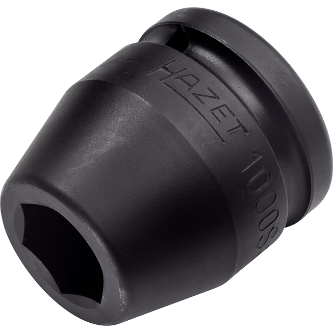 HAZET Nástrčná hlavice pro rázový a strojový utahovák 1000S-19 ∙ 3/4 palce (20 mm) čtyřhran dutý ∙ Profil vnější šestihran ∙ Velikost 19 mm