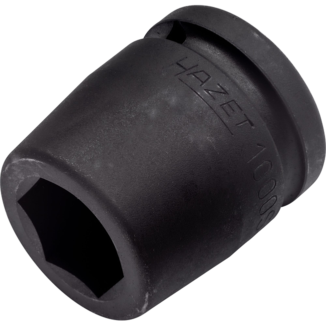 HAZET Nástrčná hlavice pro rázový a strojový utahovák 1000S-24 ∙ 3/4 palce (20 mm) čtyřhran dutý ∙ Profil vnější šestihran ∙ Velikost 24 mm