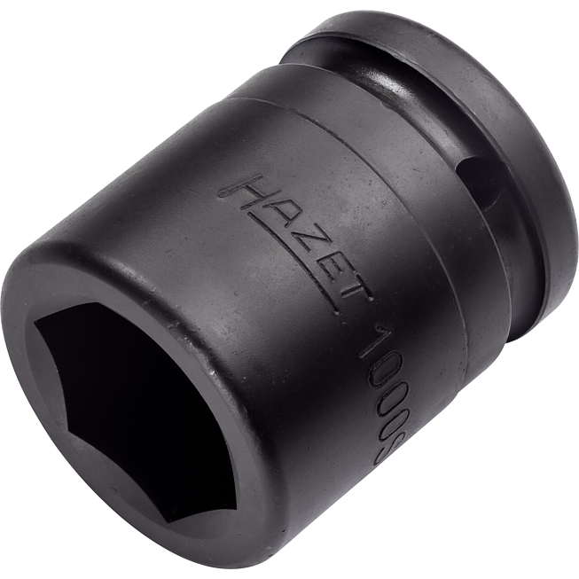 HAZET Nástrčná hlavice pro rázový a strojový utahovák 1000S-28 ∙ 3/4 palce (20 mm) čtyřhran dutý ∙ Profil vnější šestihran ∙ Velikost 28 mm