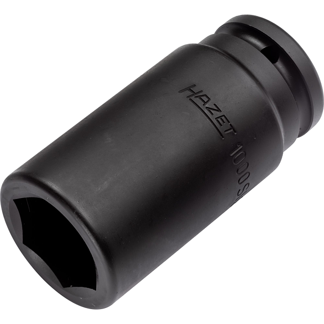 HAZET Nástrčná hlavice pro rázový a strojový utahovák 1000SLG-32 ∙ 3/4 palce (20 mm) čtyřhran dutý ∙ Profil vnější šestihran ∙ Velikost 32 mm