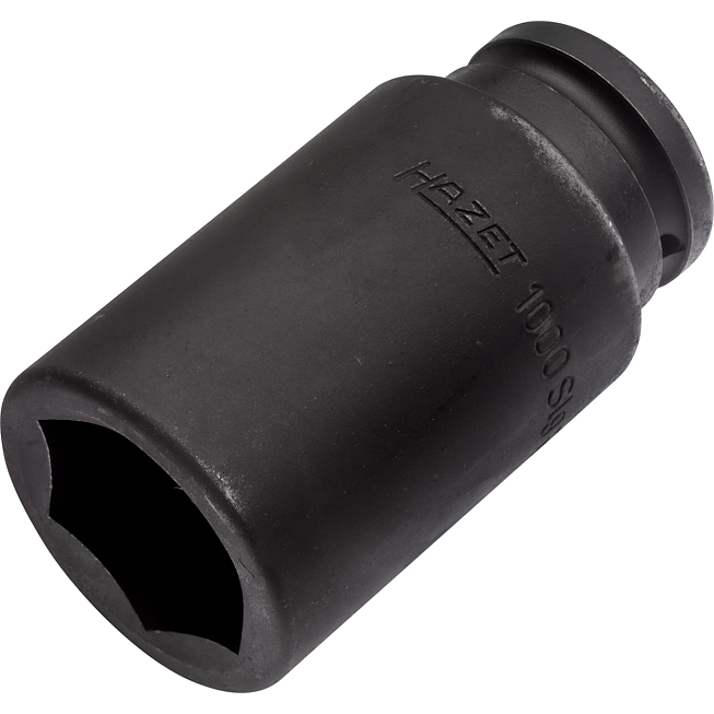 HAZET Nástrčná hlavice pro rázový a strojový utahovák 1000SLG-36 ∙ 3/4 palce (20 mm) čtyřhran dutý ∙ Profil vnější šestihran ∙ Velikost 36 mm