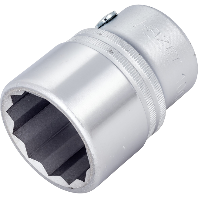 HAZET Nástrčná hlavice 1000Z-32 ∙ 3/4 palce (20 mm) čtyřhran dutý ∙ Profil vnější dvojitý šestihran ∙ Velikost 32 mm