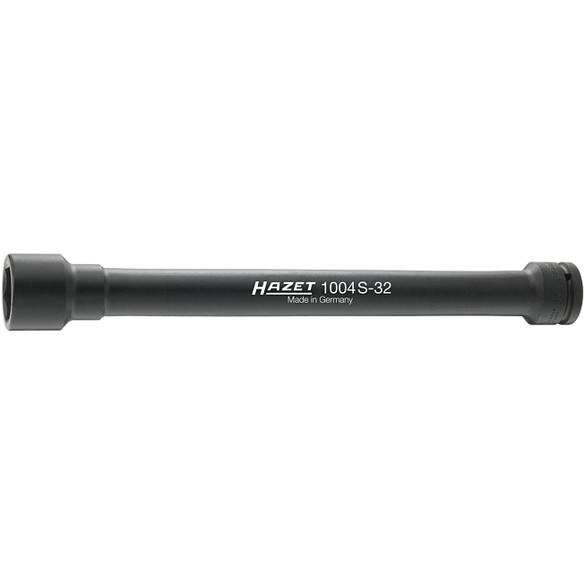 HAZET Nástrčná hlavice pro rázový a strojový utahovák 1004S-32 ∙ 3/4 palce (20 mm) čtyřhran dutý ∙ Profil vnější šestihran ∙ Velikost 32 mm