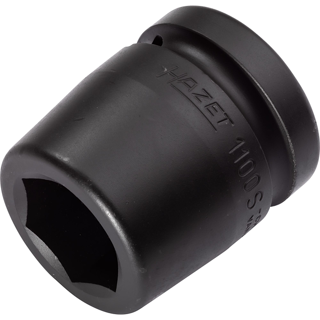 HAZET Nástrčná hlavice pro rázový a strojový utahovák 1100S-30 ∙ 1 palec (25 mm) čtyřhran dutý ∙ Profil vnější šestihran ∙ Velikost 30 mm