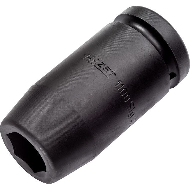 HAZET Nástrčná hlavice pro rázový a strojový utahovák 1100SLG-27 ∙ 1 palec (25 mm) čtyřhran dutý ∙ Profil vnější šestihran ∙ Velikost 27 mm