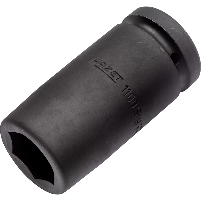 HAZET Nástrčná hlavice pro rázový a strojový utahovák 1100SLG-32 ∙ 1 palec (25 mm) čtyřhran dutý ∙ Profil vnější šestihran ∙ Velikost 32 mm