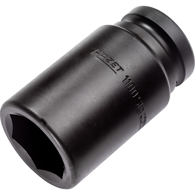 HAZET Nástrčná hlavice pro rázový a strojový utahovák 1100SLG-41 ∙ 1 palec (25 mm) čtyřhran dutý ∙ Profil vnější šestihran ∙ Velikost 41 mm