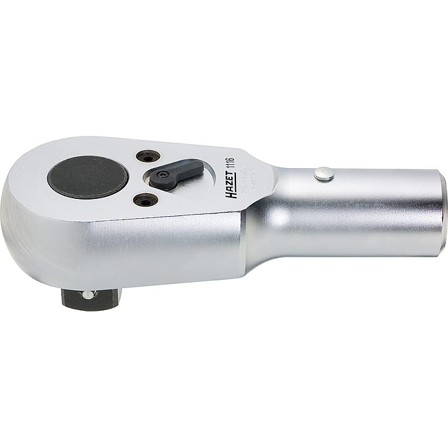 HAZET Přepínací hlava ráčny 1116 ∙ 1 palce (25 mm) čtyřhran masivní ∙ Délka: 195 mm