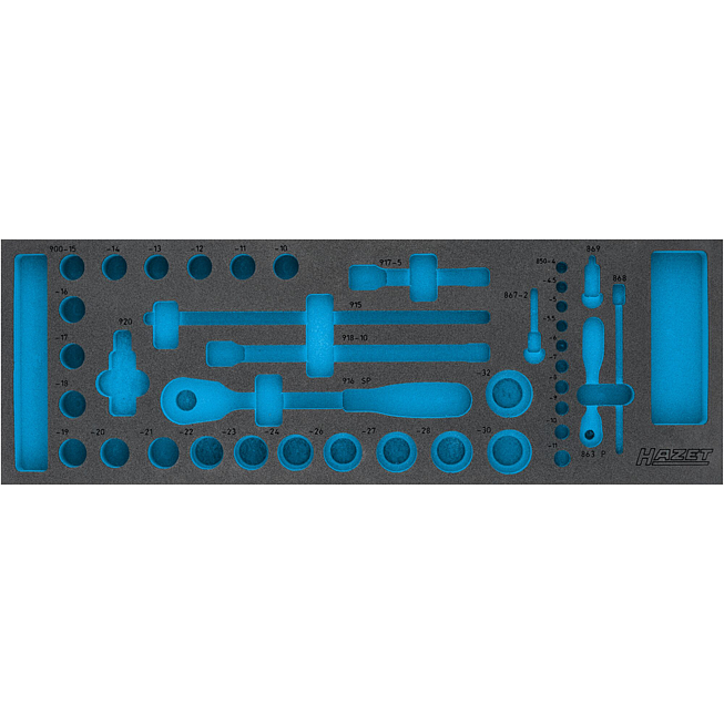 HAZET 2komponentn&iacute; vložka z měkk&eacute; pěny 163-110L ∙ d x &scaron;: 635 mm x 218 mm