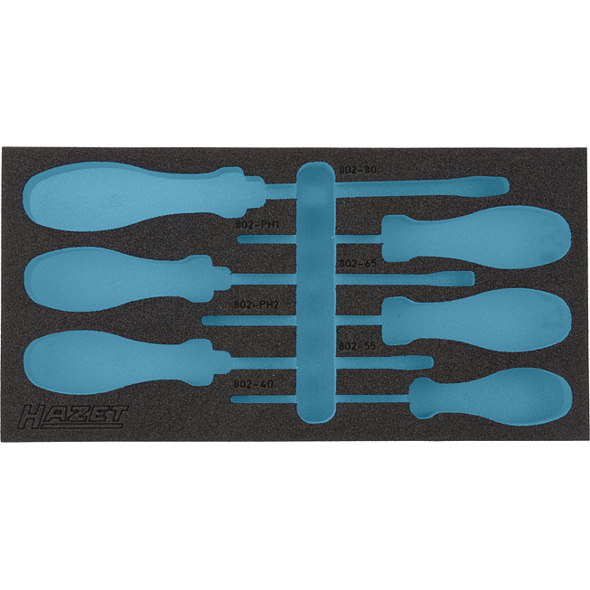 HAZET 2komponentní vložka z měkké pěny 163-184L ∙ d x š: 342 mm x 172 mm