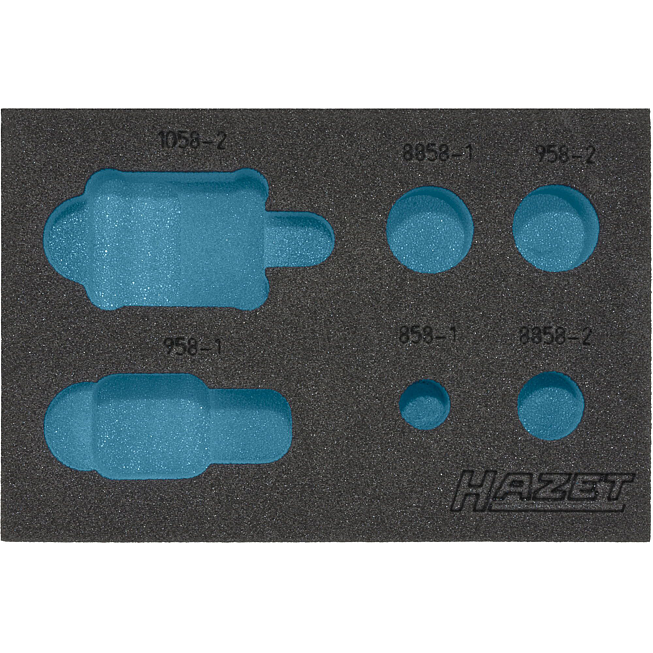 HAZET 2komponentní vložka z měkké pěny 163-217L ∙ d x š: 172 mm x 114 mm