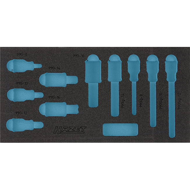 HAZET 2komponentní vložka z měkké pěny 163-221L ∙ d x š: 342 mm x 172 mm