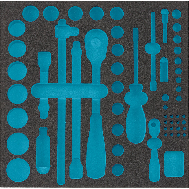 HAZET 2komponentn&iacute; vložka z měkk&eacute; pěny 163-224L ∙ d x &scaron;: 344 mm x 342 mm