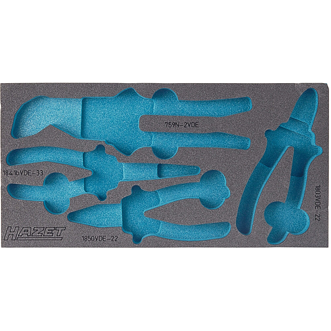 HAZET 2komponentní vložka z měkké pěny 163-226L ∙ d x š: 342 mm x 172 mm