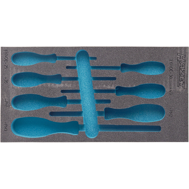 HAZET 2komponentní vložka z měkké pěny 163-229L ∙ d x š: 342 mm x 172 mm