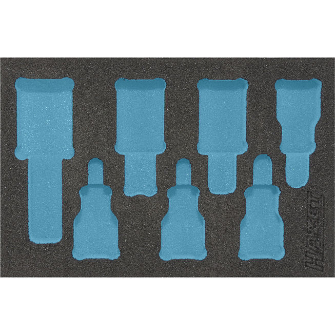 HAZET 2komponentní vložka z měkké pěny 163-243L ∙ d x š: 172 mm x 114 mm